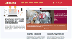 Desktop Screenshot of ideama.it